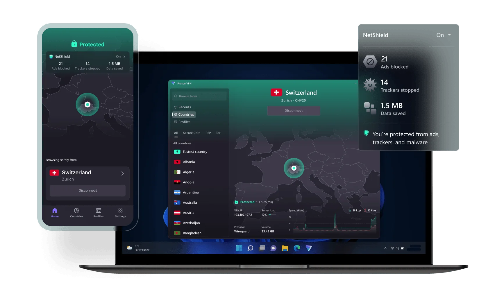 Любые сайты доступны